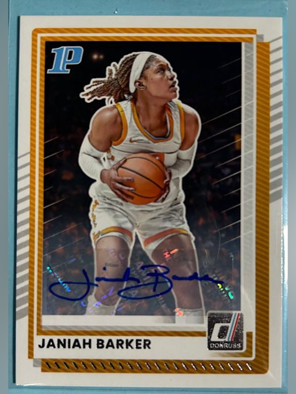 Janiah Barker, Tenn Vols ,Las Vegas Aces
2025-26 Donruss Autographed
Card #102 - Picture 1 of 2